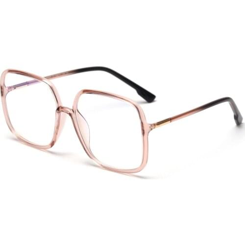 Veshion Black TR90 Oversized Eyeglasses Square Womens Clear Lens Male Retro Optical Glasses Transparent Green Accessories