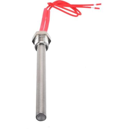 140x10mm Stainless Steel Stove Igniter Hot Rod Wood Pellet Heating Tube F/ Fireplace For BBQ Grill Stove Parts 220V 300W