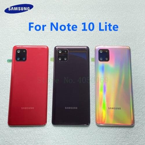 Back Case Rear Plastic Cover Housing Battery Door Replacement For Samsung Galaxy Note 10 Lite N770 N770F/DS N770F/DSM