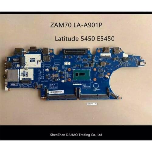 ZAM70 LA-A901P Mainboard FOR Dell Latitude 5450 E5450 laptop motherboard W/ I7-5600U SR23V DDR3L CN-0X4WN9 100% fully tested