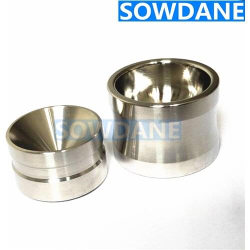 2pcs Dental Implant Lab Mixing Cup Bowl Dental Tool Bone Well Dental Injector Powder Spoon