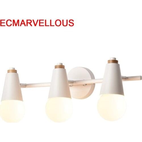 De Techo Colgante Moderna Vanity Coiffeuse Avec Miroir Aplique Luz Pared Applique Murale Luminaire Light For Home Wall Lamp