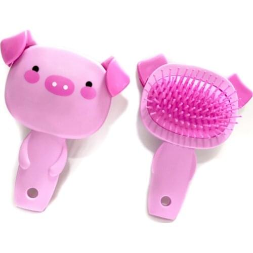 Kids Hot Comb Plastic Antistatic Cartoon Travel Portable Brush Girls Dressing Hair Accessories Products spazzola capelli