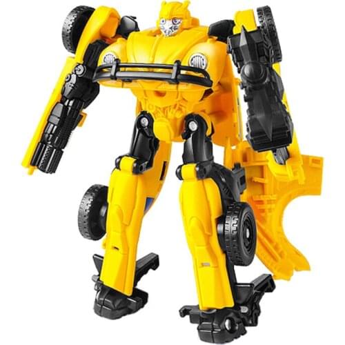 Transformation Movie Anime Action Figure MEGA Galvatron 12cm ABS Big Bee Model Car Robot Figma Desktop Collection Children Toys