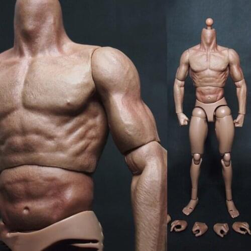 1/6 Scale Male Man Boy Body Figure Military Chest Muscular Similar to TTM19 For 12" Soldiers Action Figure Toys