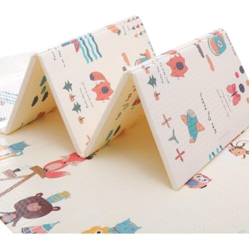 Toys For Children Game Educational Kids Carpet Foldable Baby Play Mat Infant Crawling Mat Cartoon Room Decor Soft XPE Foam Rug