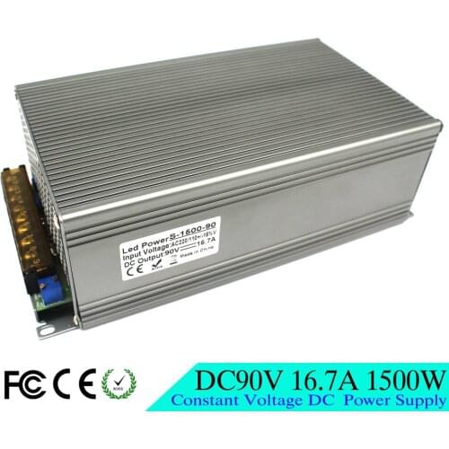 DC90V Power Supply Switching 90V 16.7A 1500W Driver Transformers 110V 220V AC DC SMPS for CNC CCTV Motor Stepper Machine