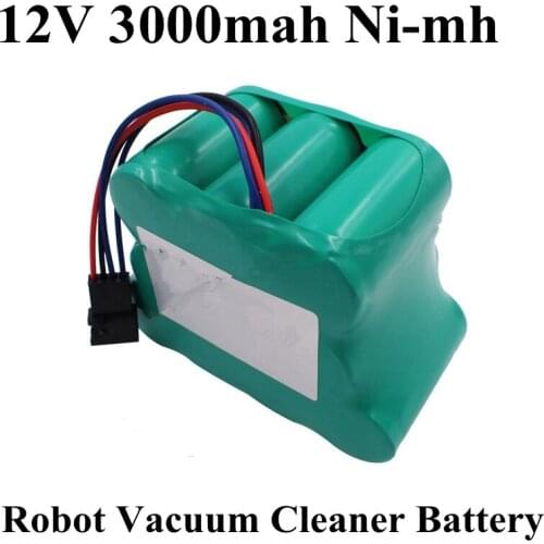 1pcs 12V 3000mAh NIMH Battery Pack 12v Nimh Battery Rechargeable SC Battery for Sweeping Cleaning Machine CEN82/800/810/830