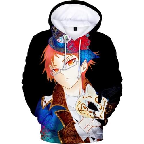 2021 New Anime The Royal Tutor 3D Print hoodie Sweatshir Autumn Winter Men/Women Fashion Harajuku Pullover Clothes