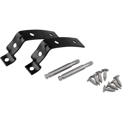 BLACK GLOVE BOX HINGE LID REPAIR KIT FOR AUDI A4 S4 RS4 B6 B7 FOR SEAT