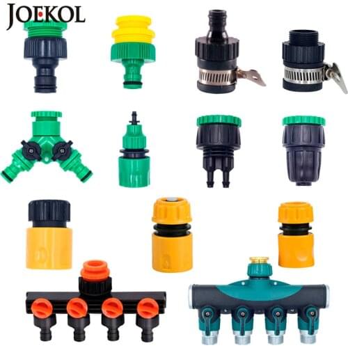 Garden Tap Watering 1/4" Hose Pipe Fitting Adapter 1/2" 1" 3/4" Male Female Thread Universal Nipple Joint Irrigation Tool