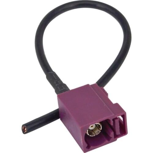 Fakra plug D Jack connector pigtail GSM antenna Extension cable RG174 15CM