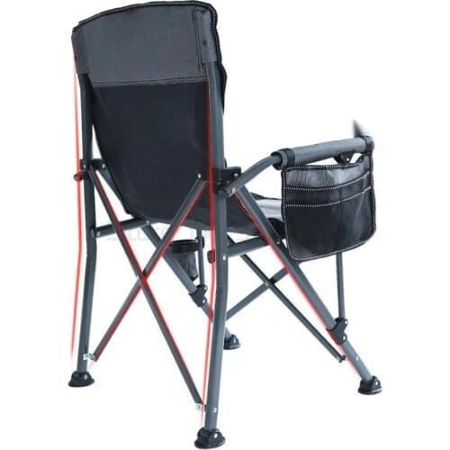 Outdoor folding chair portable fishing chair leisure chair beach camping fishing chair backrest sketch chair