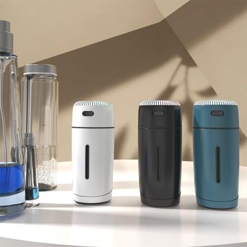 USB Charging Bracket Humidifier 480ML Capacity Oxygen Bar Nanometer Spray With Colorful Night Lights For Car Home Office