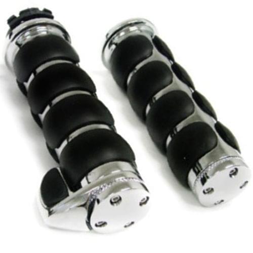 1" 25mm Handlebar Hand Grips For Harley Softail Dyna Sportster Electra Glide Honda Yamaha Kawasaki Suzuki Vulcan Shadow