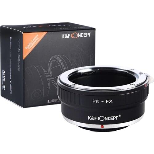 K&F Concept adapter for Pentax K mount lens to Fujifilm X-Pro2 M1 T20 PK–FX adapter X-T2 X-M2 camera X-T20 X-T3 X-30 X-E1.X-T1