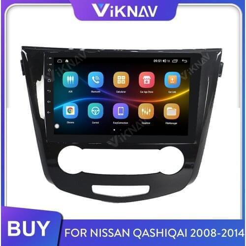 For nissan qashiqai 2008 2009 2010 2011 2012 2013 2014 android car radio multimedia player tape recorder head unit autoradio