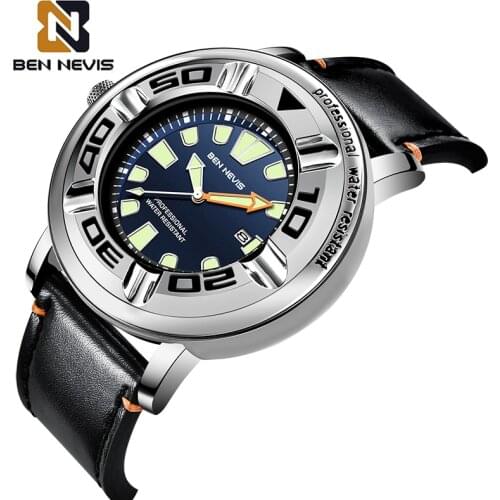 BEN NEVIS Military Fashion Mens Watches Waterproof Luminous Top Brand Luxury Quartz Wristwatch Army Watch Clock Man Dropshipping