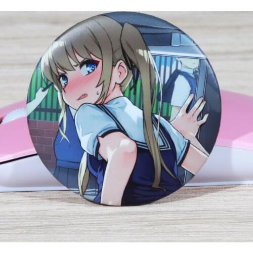 FFFPIN 5.8cm Large Fashion Brooch Japan Anime Eriri Badge Pin Breastpin Korea Spain Coin Icon Home Backpack Cloth Decor Bedge