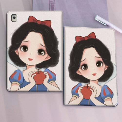 Disney Snow White Cover for IPad Pro 11in Case for IPad Mini 4 5 Case for 9.7 2017 2018 IPad Air 1-4 9.7 Tablet Soft Fundas