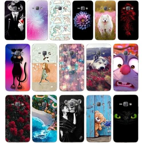 C For Coque Samsung Galaxy J1 2016 Case Soft TPU Silicone Case For Funda Samsung J1 6 2016 J120 J120F J120H J120F Phone Cases