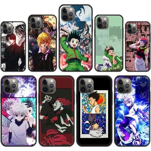 Anime hunter x hunter chrollo lucifer Case For iPhone 11 12 Pro Max 7 8 Plus SE 2020 X XR XS Max Luxury Soft Phone Case Cover