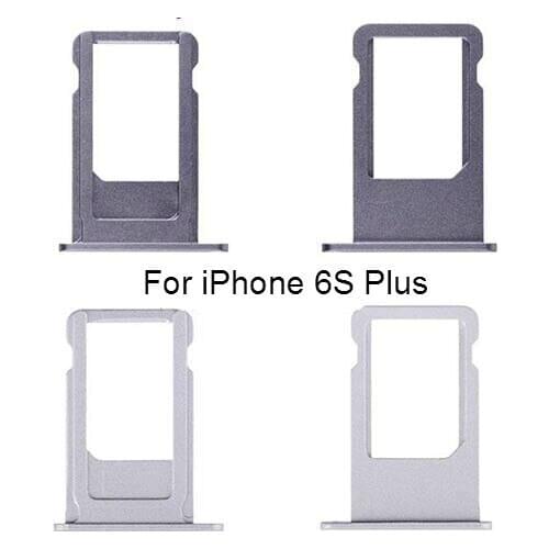 GZM-parts 5pcs/lot For 6S SIM Card Reader Holder Sim Tray For iPhone 6S 6S Plus Sim Card Slot Tray Holder For 6S Plus