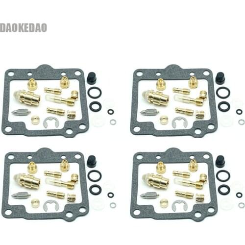 Motorcycle Carburetor Repair Kit for Suzuki GS1100E GS1100 1980-1983 Carb Parts Main Pilot Jets Screws O-rings Gaskets