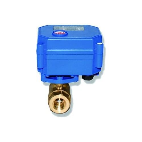 1/2'' Electric Ball Valve CWX-15Q Brass 9-24V Voltage