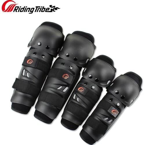 Riding Tribe Motorcycle Riding Knee Pads Motocross Racing Protective Gears Hands and Leg Guards 2 Knee 2 Elbow protection HX-P01