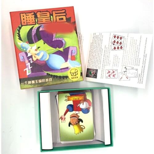 Sleeping Priness Board Game 2-5 Players For Family/Party/Gift Best Gift Wake Queens Up Strategy Game