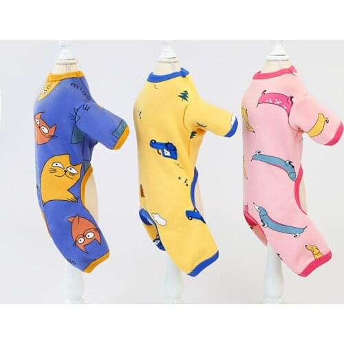 YooLook Printing Dogs Clothes Cartoons Dogs Clothes for Small Medium Dog Winter Warm Pets Clothes Sweater Cute Ropa Para Perros