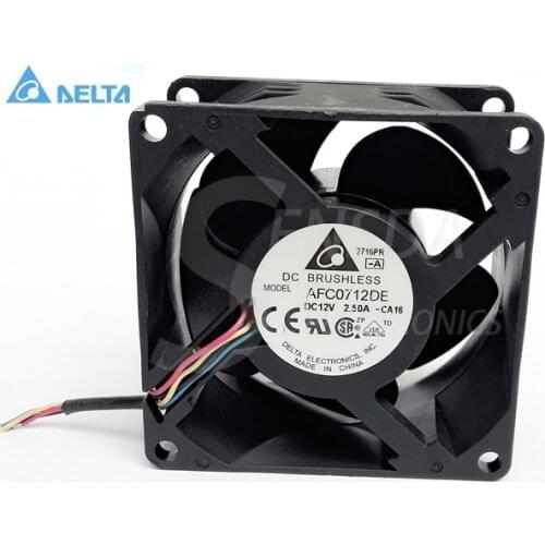 Wholesale for delta AFC0712DE 70mm 7cm DC 12V 1A 7038 70x70x38mm server inverter axial cooling fan