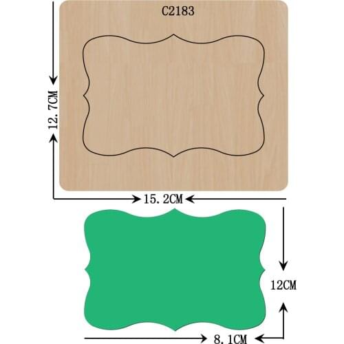 New card Wooden die Scrapbooking C2183 Cutting Dies