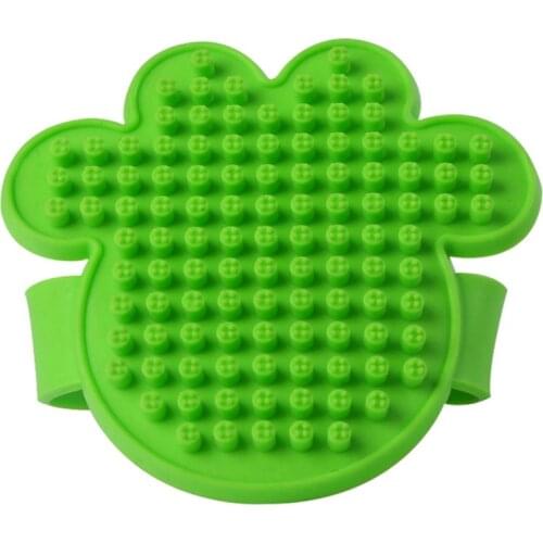 Professional Pet Dog Bath Grooming Shampoo Tool Soothing Rubber Brush Massage for Dog Washing