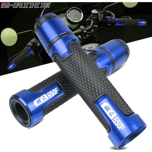 22mm Motorcycle knobs Anti-Skid scooter Handle ends Grips Bar Hand Handlebar For HONDA CBR650F CB650F CB 650F 2014 2015 2016