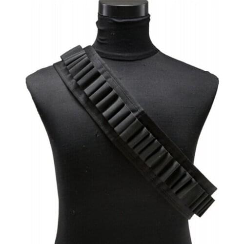 Airsoft 30 Rounds Shotgun Shell Tactical Hunting 12 Gauge Ammo Holder Military Shotgun Cartridge Belt