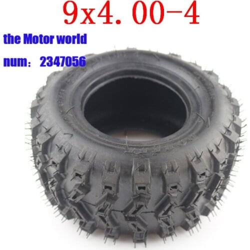 9X4.00-4 Vacuum tires for Turf Rider Tread Golf Go Cart ATV Pocket Bike Go Kart