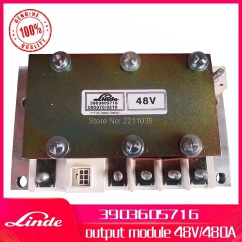 Linde forklift genuine part 3903605704 or 3903605716 output module applicable to 322 324 electric truck E12/E14/E15/E16/E18