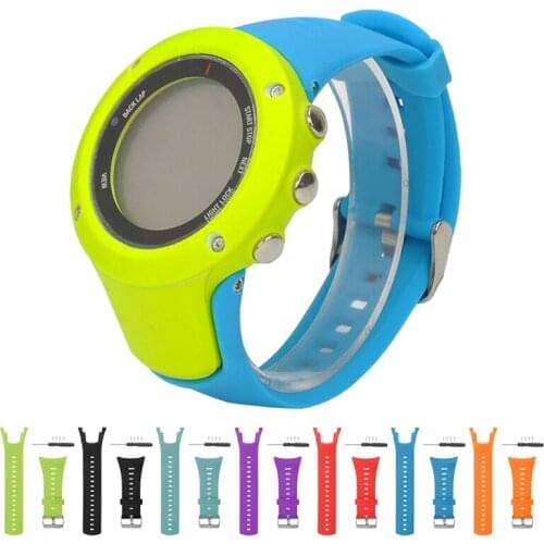 Replacement Silicone Sport WristBand Smart Strap For Suunto Ambit Series 1/2/3