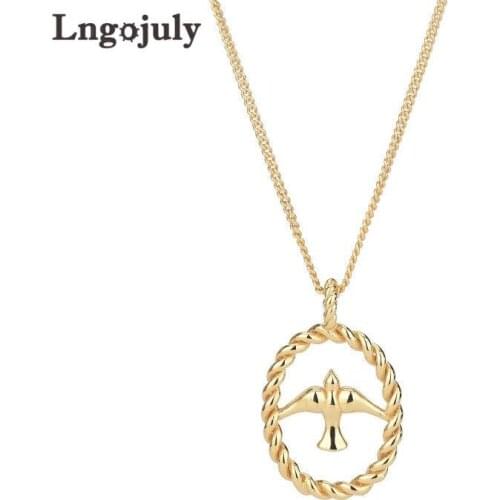 Hot Sale 100% 925 Sterling Silver Fine Jewelry Pendant Necklaces For Women Bride Romantic Wedding Party Solid Silver 925 Jewelry