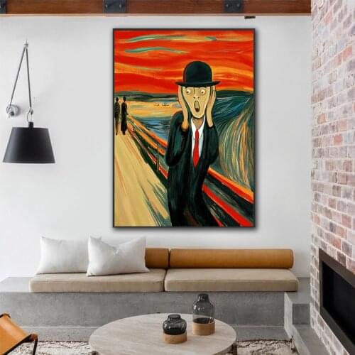 Famous wall painting art Scared vintage printed canvas painting for living room wall decoration art prints