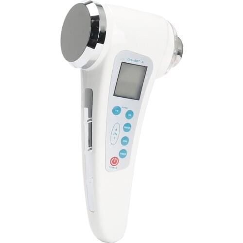 1Mhz&3Mhz Ultrasonic Face Massager 7 Colors LED Light Facial Photon Ultrasound Therapy Skin Care Body Slim Anti Cellulite Beauty