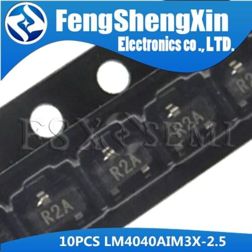 10PCS New LM4040AIM3X-2.5 R2A SOT23 LM4040AIM3XI SOT-23 LM4040A LM4040 Voltage Reference