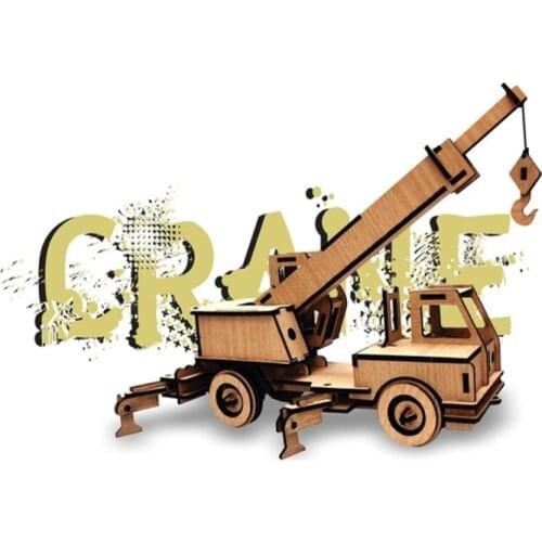 Pershang Crane 118 Piece Wooden 3D Puzzle