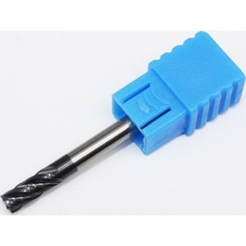 D4X11LXD4X48L 1PC 4 Flutes Carbide End Mill Set Mayitr Tungsten Steel HRC50 Hardness CNC