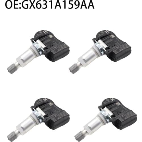 GX631A159AA 4 PCS TPMS Tire Pressure Sensor 433MHz For LAND ROVER JAGUAR 433MHZ GX631A159AA GX631-A159AA J38AA LR070840