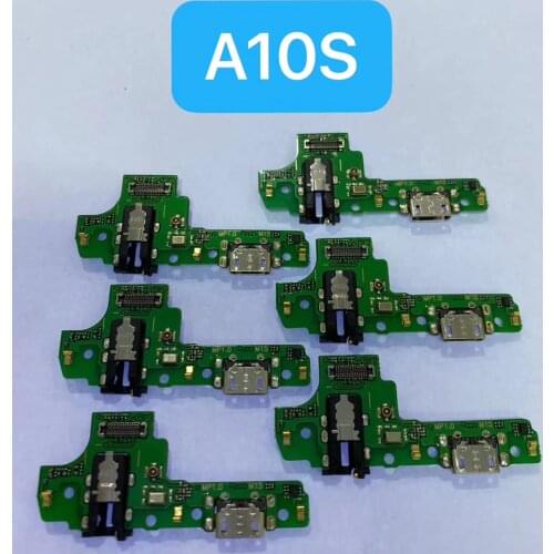For Samsung A10S USB Charging Port Board Charger Dock Microphone Mic A107 A107F A107M Original Phone Repair Part Replacement