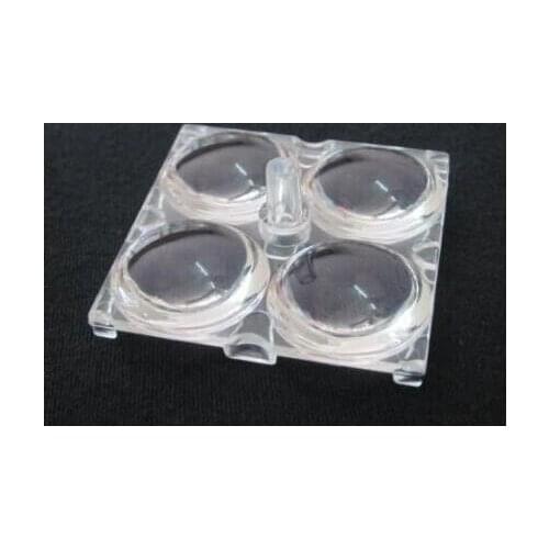 PTIR-51.05 High quality Led Headlight lens, PMMA materials, Lens Size: 51.05X49.95mm, Degree: 15, Clean surface