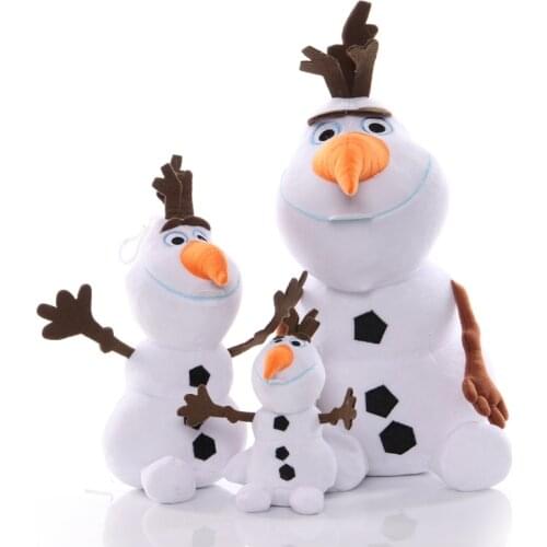 12cm/35cm Disney Frozen 2 Snowman Olaf Plush Toys Stuffed Plush Dolls Kawaii Soft Stuffed Animals Kids Birthday Xmas Gifts